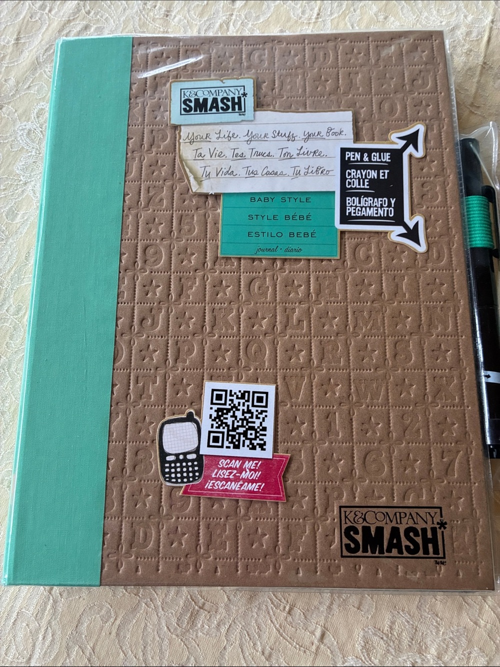 K&Company SMASH Scrapbook/Journal
Baby Themed